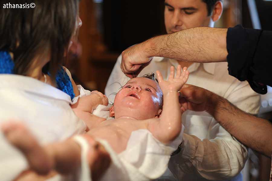 φωτογραφία βάφτισης